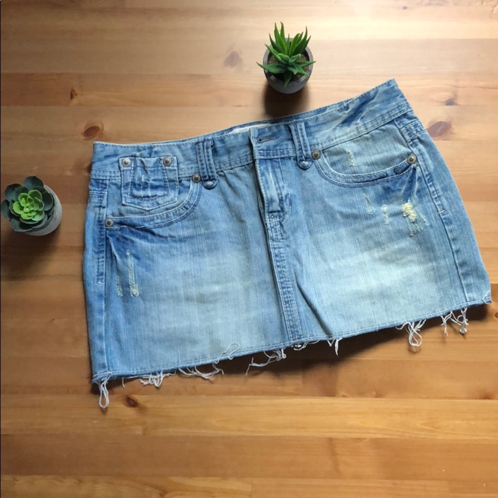 Aeropostale • Y2K 100% Cotton Jean Skirt